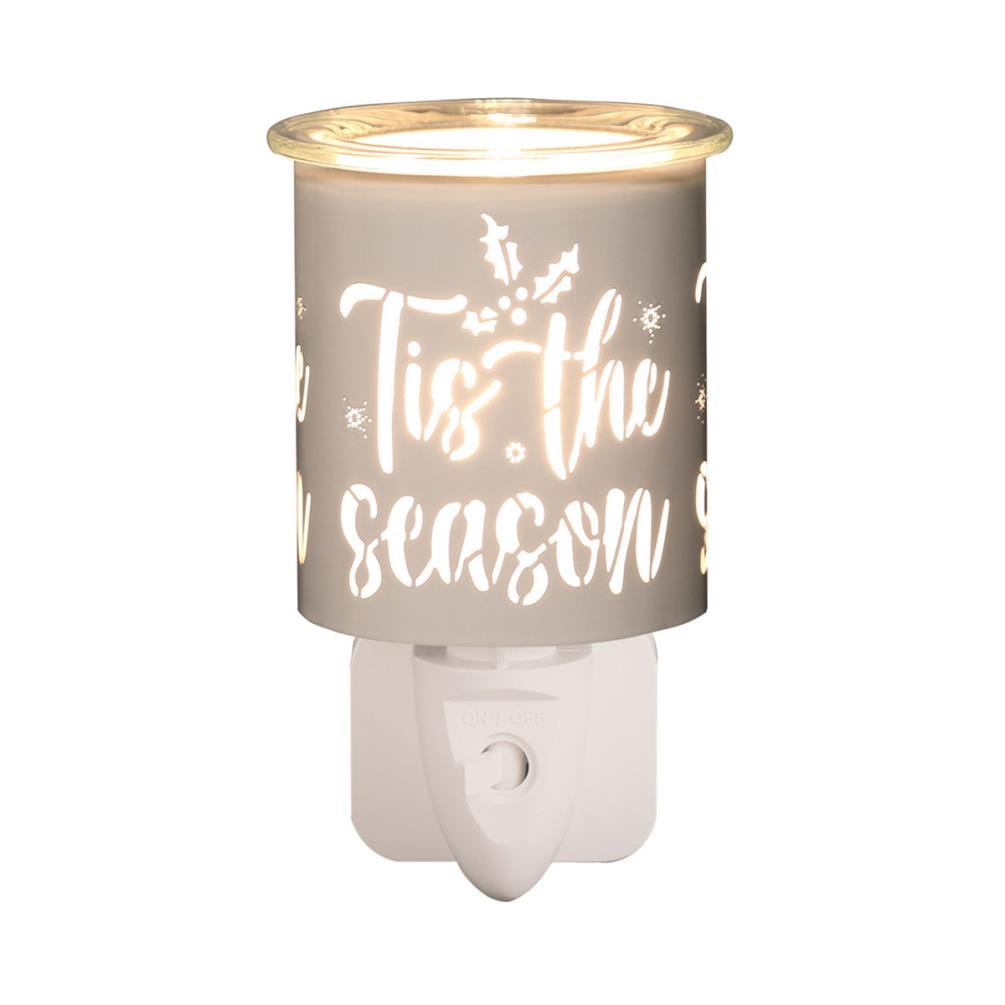 Aroma White & Gold Tis the Season Plug In Wax Melt Warmer £13.04